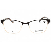Calvin Klein Women's Eyeglasses - Brown Cat Eye Full Rim Metal Frame | CK23107 200 ,