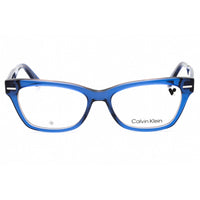 Calvin Klein Women's Eyeglasses - Blue/Nude Cat Eye Full Rim Frame | CK23512 538 ,