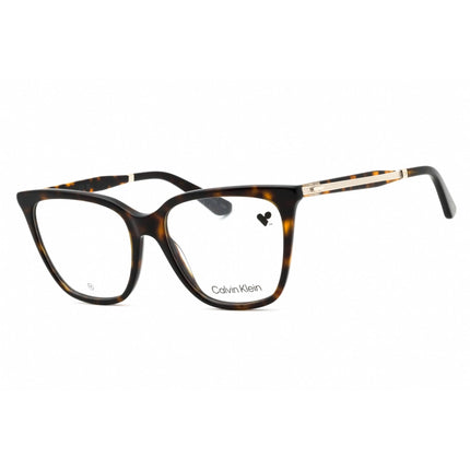 Calvin Klein Women's Eyeglasses - Dark Havana Cat Eye Full Rim Frame | CK23513 235 ,