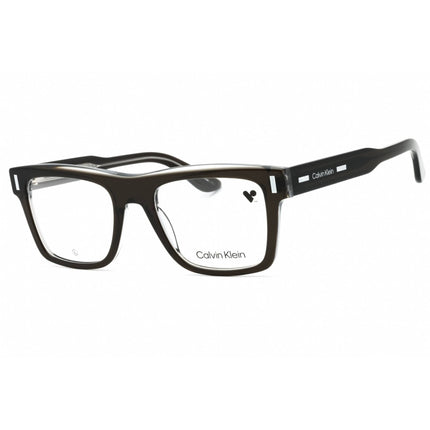 Calvin Klein Men's Eyeglasses - Slate Grey Square Full Rim Plastic Frame | CK23519 059 ,