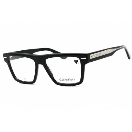 Calvin Klein Men's Eyeglasses - Black Square Full Rim Plastic Frame | CK23522 001 ,