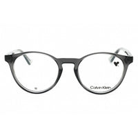 Calvin Klein Unisex Eyeglasses - Grey Round Injected Propionate Frame | CK23549 035 ,