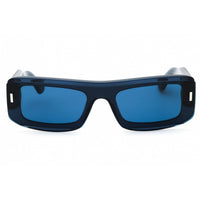 Calvin Klein Unisex Sunglasses - Blue Rectangular Full Rim Frame | CK24503S 438 ,