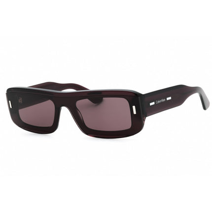 Calvin Klein Unisex Sunglasses - Purple Rectangular Acetate Frame | CK24503S 513 ,