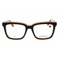 Calvin Klein Unisex Eyeglasses - Black/Charcoal Square Acetate Frame | CK24516 002 ,