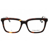Calvin Klein Unisex Eyeglasses - Brown Havana Square Acetate Frame | CK24516 220 ,