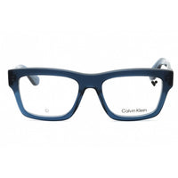 Calvin Klein Men's Eyeglasses - Blue Square Full Rim Acetate Frame | CK24525 438 ,