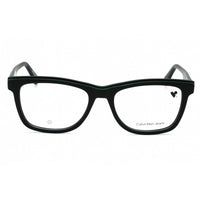 Calvin Klein Jeans Unisex Eyeglasses - Matte Black Rectangular Frame | CKJ24610 002 ,