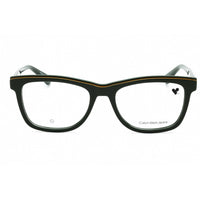 Calvin Klein Jeans Unisex Eyeglasses - Khaki Injected Propionate Frame | CKJ24610 309 ,