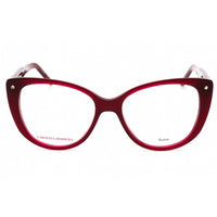 Carolina Herrera Women's Eyeglasses - Burgundy Cat Eye Plastic Frame | HER 0150 LHF ,