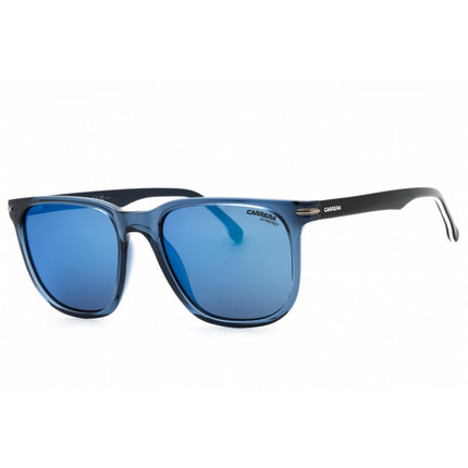 Carrera Unisex Sunglasses - Blue Square Full Rim Plastic Frame | CARRERA 300/S 0PJP XT ,