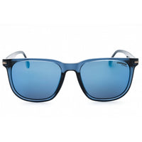 Carrera Unisex Sunglasses - Blue Square Full Rim Plastic Frame | CARRERA 300/S 0PJP XT ,