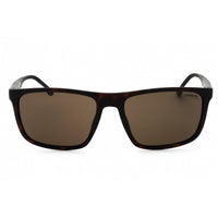 Carrera Men's Sunglasses - Matte Havana Square Plastic Frame | CARRERA 8047/S 0N9P 70 ,