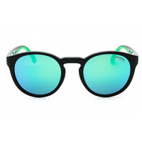 Carrera Men's Sunglasses - Black Round Full Rim Plastic Frame | CARRERA 8056/S 07ZJ Z9 ,