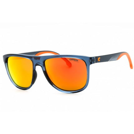 Carrera Men's Sunglasses - Blue Orange Square Plastic Frame | CARRERA 8059/S 0RTC UZ ,
