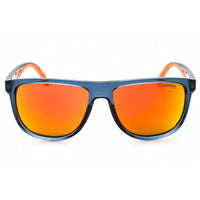 Carrera Men's Sunglasses - Blue Orange Square Plastic Frame | CARRERA 8059/S 0RTC UZ ,