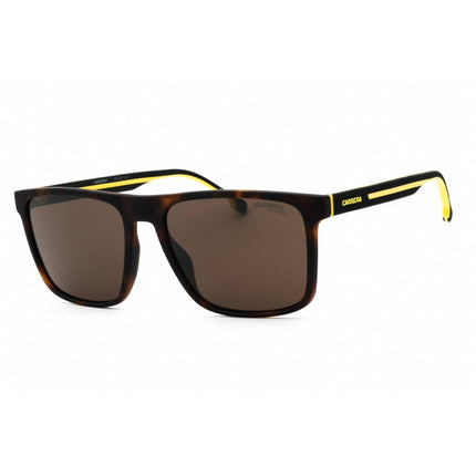 Carrera Men's Sunglasses - Matte Brown Tortoise Square Frame | CARRERA 8064/S 0N9P 70 ,
