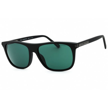 Chopard Men's Sunglasses - Matte Black Rectangular Full Rim Frame | SCH294 0703 ,