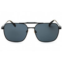 Chopard Men's Sunglasses - Semi Matte Black Pilot Full Rim Metal Frame | SCHF79 0531 ,