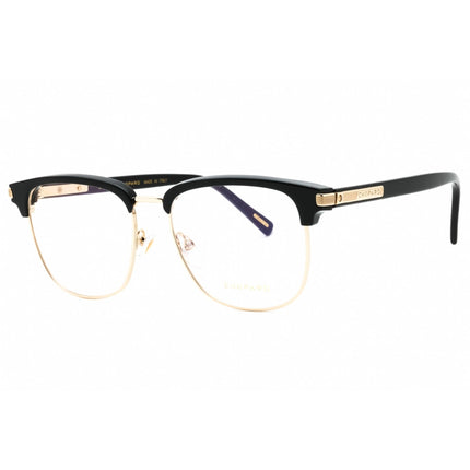 Chopard Men's Eyeglasses - Shiny Black Square Full Rim Metal Frame | VCH297 0700 ,