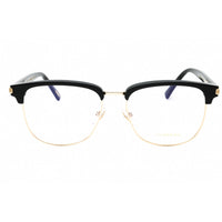 Chopard Men's Eyeglasses - Shiny Black Square Full Rim Metal Frame | VCH297 0700 ,