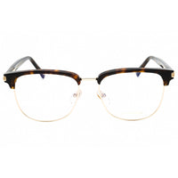 Chopard Men's Eyeglasses - Shiny Dark Havana Square Full Rim Metal Frame | VCH297 722Y ,