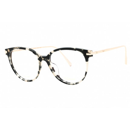 Chopard Women's Eyeglasses - Variegated Havana/Light Grey Round Frame | VCH298N 0793 ,
