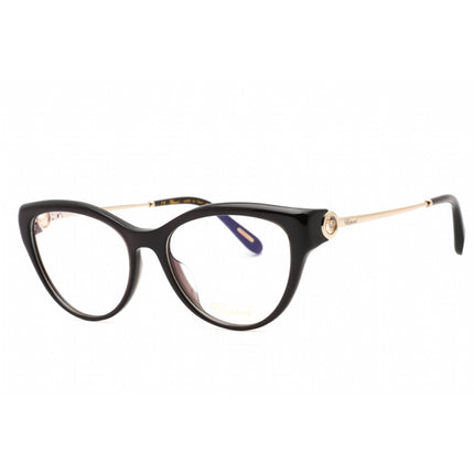 Chopard Women's Eyeglasses - Black Blue Cat Eye Full Rim Plastic Frame | VCH323S 01KB ,
