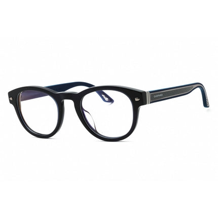 Chopard Men's Eyeglasses - Shiny Opaline Blue Round Acetate Frame | VCH327 956K ,