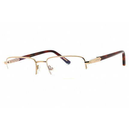 Chopard Women's Eyeglasses - Shiny Grey Gold Rectangular Half Rim Frame | VCHG60 08FF ,