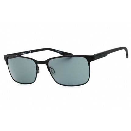 Columbia Men's Sunglasses - Matte Black Rectangular Metal Frame | C115S PIKE LAKE 002 ,