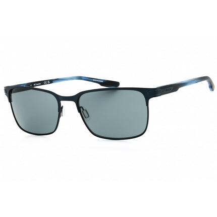Columbia Men's Sunglasses - Matte Navy Rectangular Metal Frame | C115S PIKE LAKE 424 ,