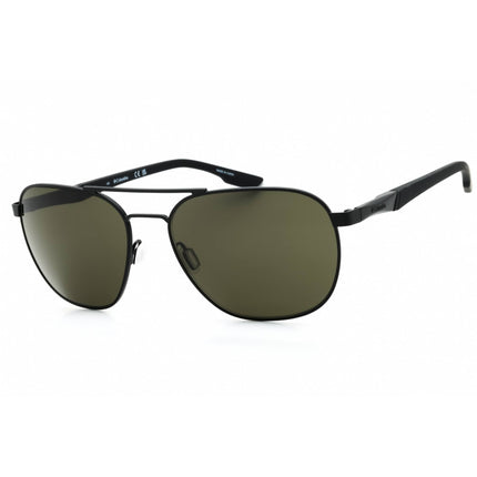 Columbia Men's Sunglasses - Satin Black Aviator Full Rim Metal Frame | C118S 002 ,