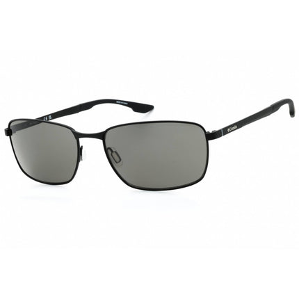 Columbia Men's Sunglasses - Satin Black Rectangular Full Rim Metal Frame | C122S 002 ,