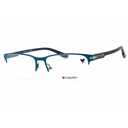 Columbia Men's Eyeglasses - Satin Navy/Space Blue Half Rim Metal Frame | C3015 410 ,
