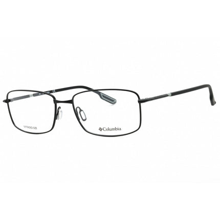 Columbia Men's Eyeglasses - Matte Black Rectangular Full Rim Metal Frame | C3032 002 ,