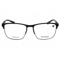 Columbia Men's Eyeglasses - Satin Black Square Full Rim Metal Frame | C3035 002 ,