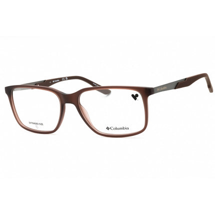 Columbia Men's Eyeglasses - Matte Brown Crystal Injected Propionate Frame | C8041 210 ,