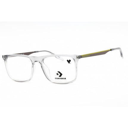Converse Men's Eyeglasses - Crystal Ash Stone Rectangular Plastic Frame | CV8006 050 ,
