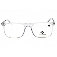 Converse Men's Eyeglasses - Crystal Ash Stone Rectangular Plastic Frame | CV8006 050 ,