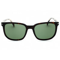 David Beckham Men's Sunglasses - Havana Silver Square Frame | DB 1076/S 045Z O7 ,