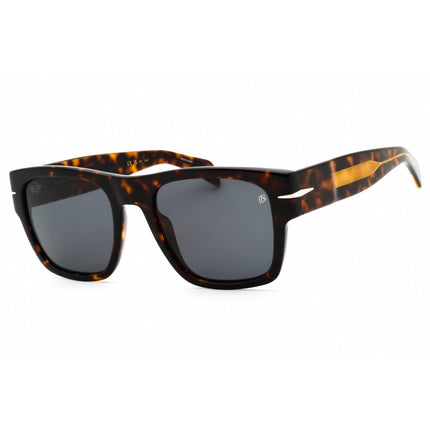 David Beckham Men's Sunglasses - Havana Square Plastic Frame | DB 7000/S BOLD 086 HA ,