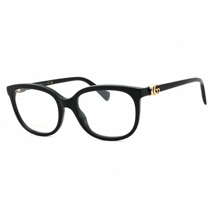 Gucci Women's Eyeglasses - Black Cat Eye Full Rim Acetate Frame | GG1075O 004 ,