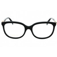 Gucci Women's Eyeglasses - Black Cat Eye Full Rim Acetate Frame | GG1075O 004 ,
