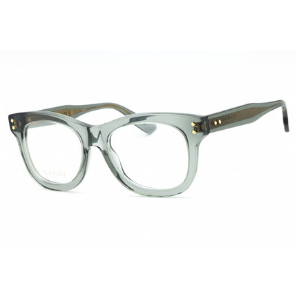 Gucci Women's Eyeglasses - Grey Square Full Rim Acetate Frame | GG1086O 008 ,