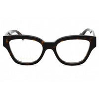 Gucci Women's Eyeglasses - Havana Cat Eye Full Rim Acetate Frame | GG1424O 002 ,