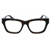 Gucci Men's Eyeglasses - Havana/Red Cat Eye Full Rim Acetate Frame | GG1669O 006 ,