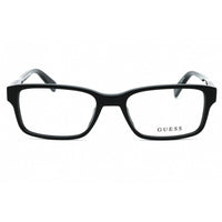 Guess Men's Eyeglasses - Shiny Black Rectangular Full Rim Acetate Frame | GU1906 001 ,