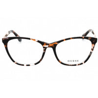 Guess Women's Eyeglasses - Havana/Other Cat Eye Full Rim Acetate Frame | GU2882 056 ,