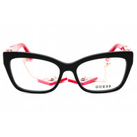 Guess Women's Eyeglasses - Black/Other Cat Eye Full Rim Acetate Frame | GU2960 005 ,
